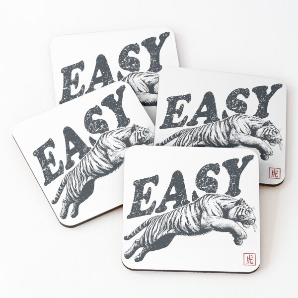 Item preview, Funny Quote Easy Tiger Retro Wild Animal designed and sold by Jcat7.