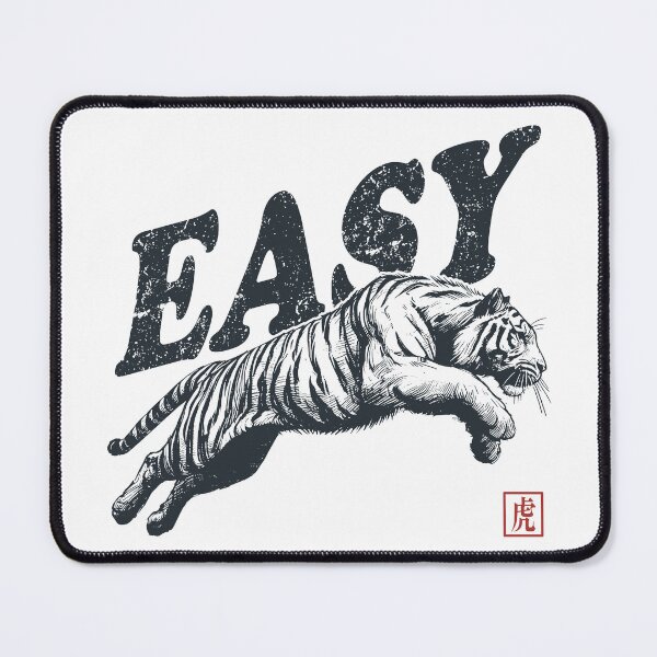 Item preview, Funny Quote Easy Tiger Retro Wild Animal designed and sold by Jcat7.
