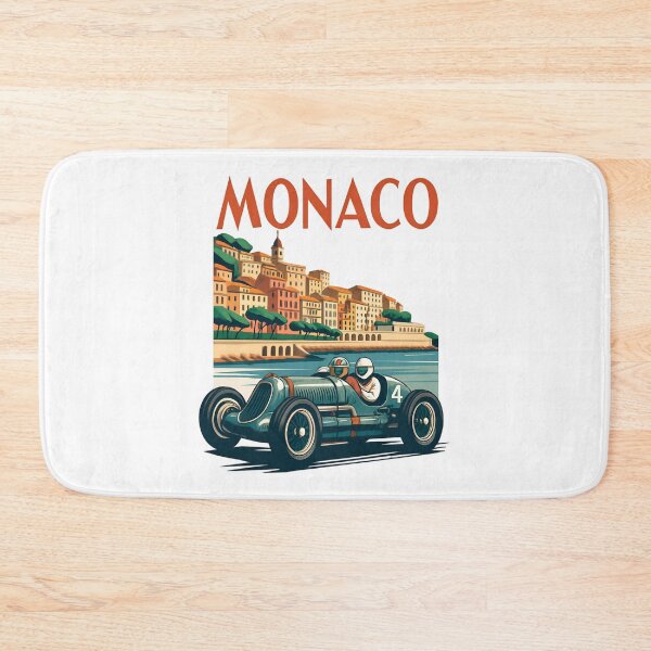 Item preview, Vintage Monaco 1930s Racer Graphic Race Car Retro designed and sold by Blok45.