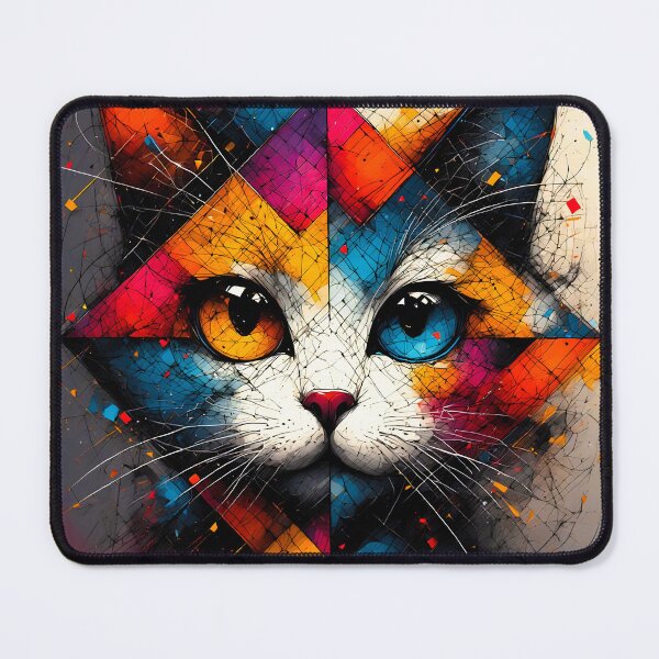 Item preview, Cat Artistic Painting E1D0024 designed and sold by Ekeinekeke.