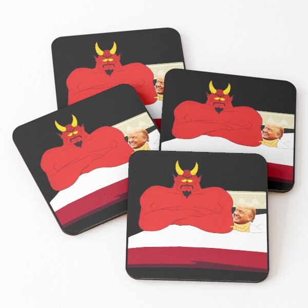Item preview, Trump in bed with the Devil designed and sold by Twistedhaha.