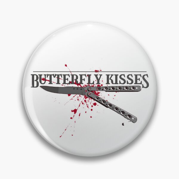 Item preview, Butterfly Knife Kisses designed and sold by UNK-Fatigues.