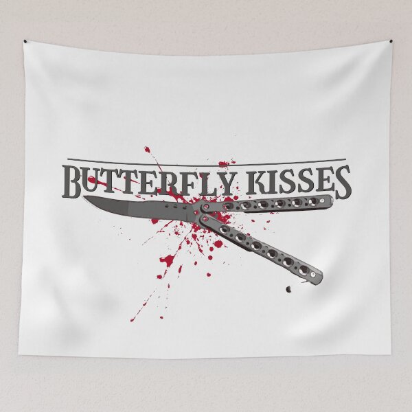 Item preview, Butterfly Knife Kisses designed and sold by UNK-Fatigues.