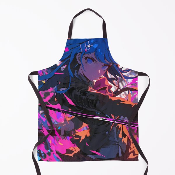 Item preview, Makoto Naegi Danganronpa Anime Girl Blue Blade designed and sold by juniorcastros.