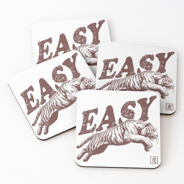 Item preview, Funny Quote Easy Tiger Retro Wild Animal designed and sold by Jcat7.