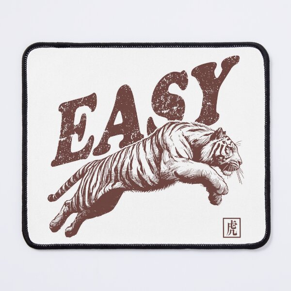 Item preview, Funny Quote Easy Tiger Retro Wild Animal designed and sold by Jcat7.
