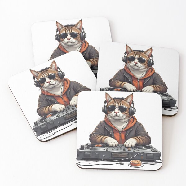 Item preview, Cool Cat DJ: Hoodie Beats designed and sold by Skyla007.