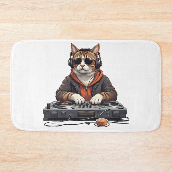Item preview, Cool Cat DJ: Hoodie Beats designed and sold by Skyla007.