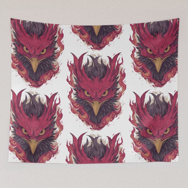 Item preview, Folklore Tengu Demon Yokai Art designed and sold by bapupa.