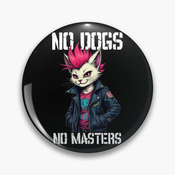 Item preview, Versión de gato punk sin dioses ni amos - Plantilla sin perros designed and sold by Ikaroots.