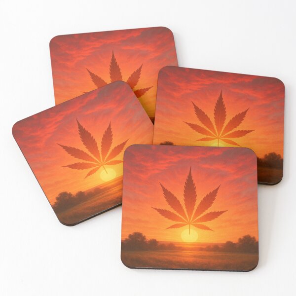 Item preview, Sacred Sunrise – Divine Cannabis in the Morning Light designed and sold by BlueB420.