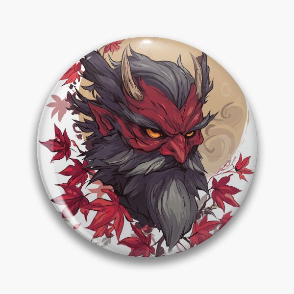 Item preview, Guardian Tengu Demon Yokai Art designed and sold by bapupa.