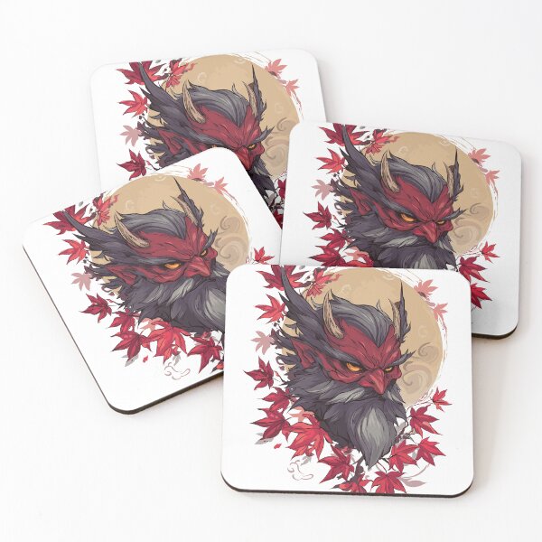 Item preview, Guardian Tengu Demon Yokai Art designed and sold by bapupa.