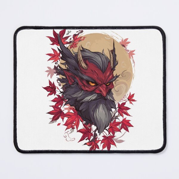 Item preview, Guardian Tengu Demon Yokai Art designed and sold by bapupa.