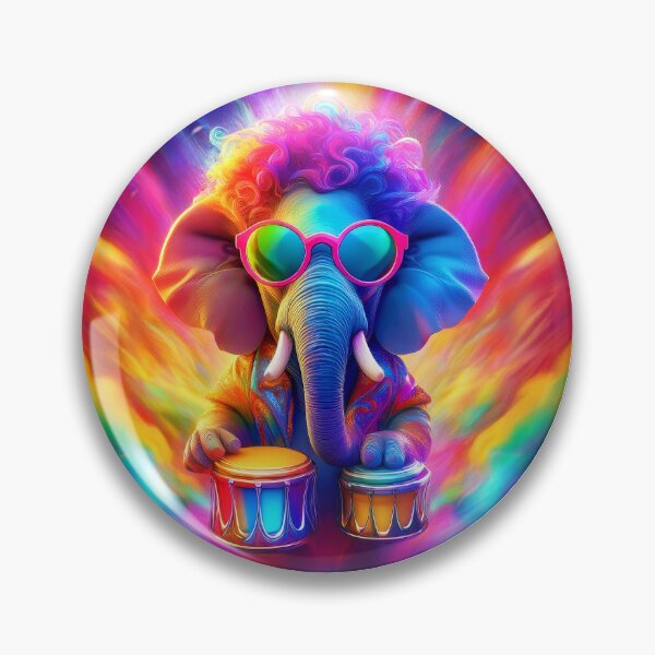 Artikelvorschau, Elefant spielt Bongos: Belaphante‘ entworfen und verkauft von caffin8ed.