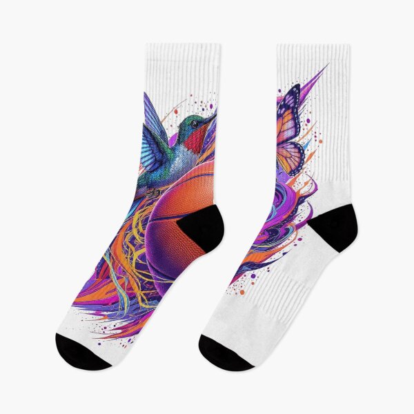 Item preview, Hummingbird & Butterfly Fantasy Basketball Energy designed and sold by MoBoCH.