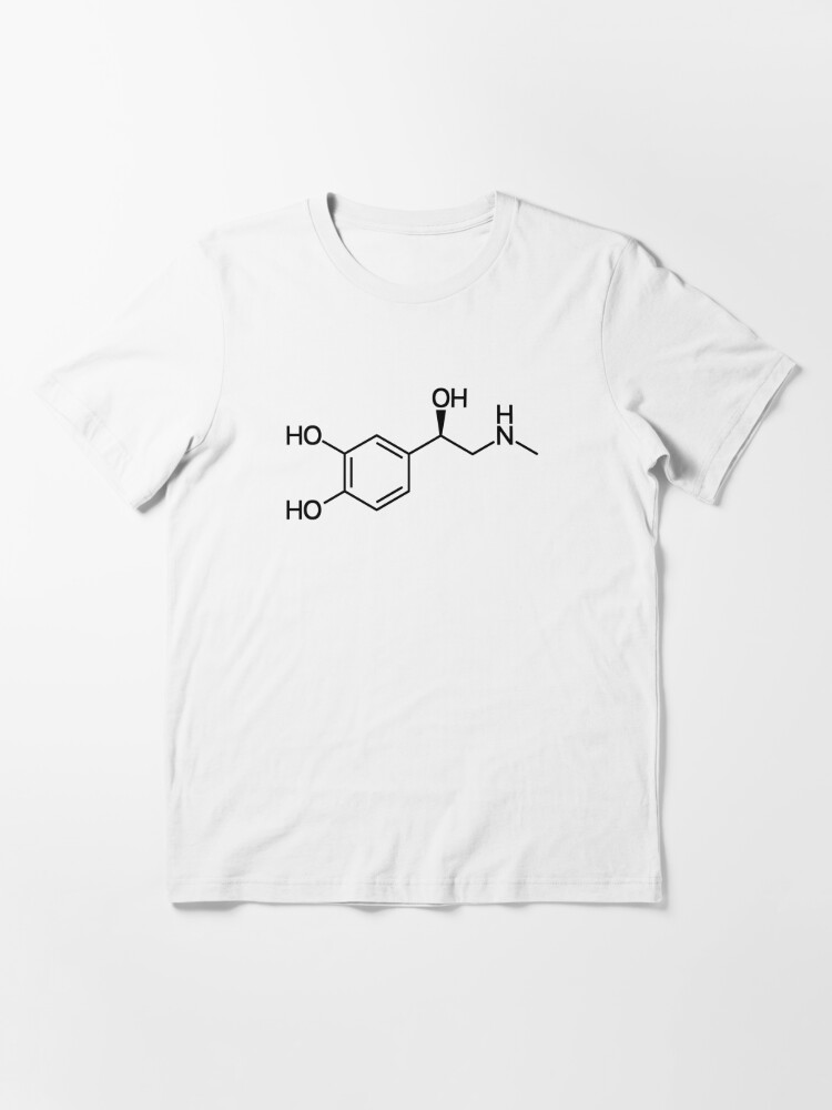 Adrenaline/Epinephrine Chemistry Molecule Structure 