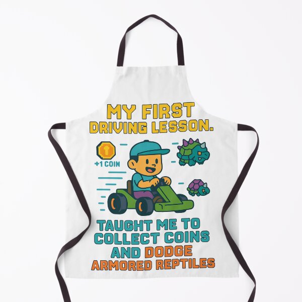 Item preview, Funny Gamer Driving Lesson T-Shirt – Dodge Reptiles & Collect Coins designed and sold by TeeTimeTreasure.