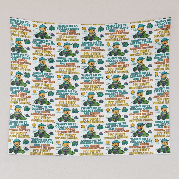 Item preview, Funny Gamer Driving Lesson T-Shirt – Dodge Reptiles & Collect Coins designed and sold by TeeTimeTreasure.