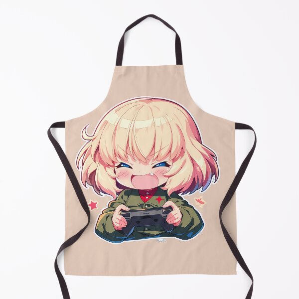 Item preview, Katyusha Girls und Panzer Anime Chibi Gamer Focused Session designed and sold by juniorcastros.