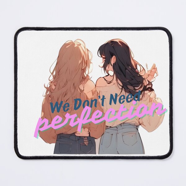 Item preview, We Don’t Need Perfection Art. tees, mugs and more. best gift for yourself and your friend designed and sold by Cozyscribbles.