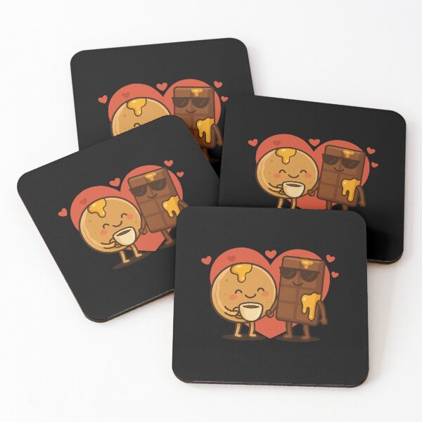 Item preview, choco pancake funny gifts for couples designed and sold by deymstyle.