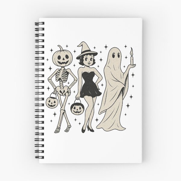 Item preview, Spooky squad girls｜witchy vibe png｜ghost pumpkin skeleton png｜creepy girl png｜skeleton girl png｜pumpkin girl png｜trick or treat png｜Witchy designed and sold by PixelBlooming.