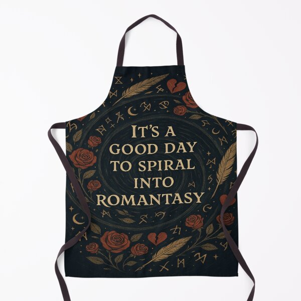Item preview, Spiral Into Romantasy - For the Overdramatic & Overbooked designed and sold by POD DYNASTY | Original Print On Demand T-Shirt Graphics.