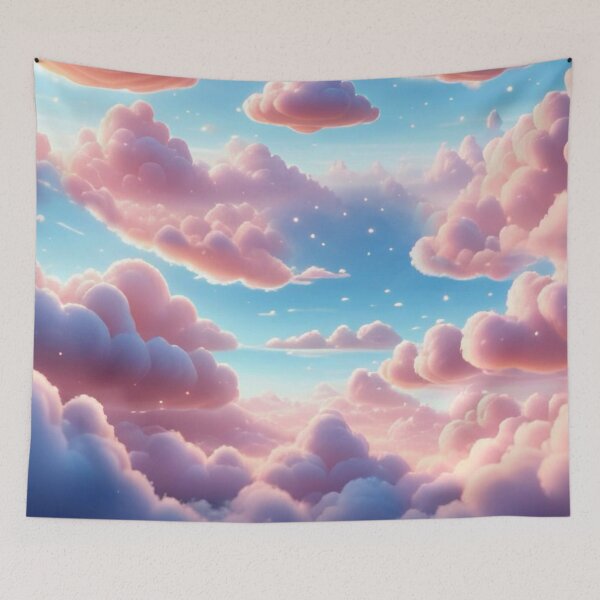Item preview, pink clouds designed and sold by fantasiaDaria.
