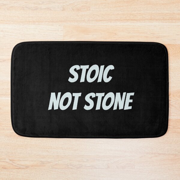 Item preview, Stoic, Not Stone - Stoic Principles designed and sold by LexaArtworks.