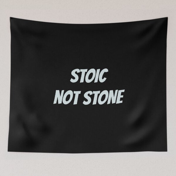 Item preview, Stoic, Not Stone - Stoic Principles designed and sold by LexaArtworks.