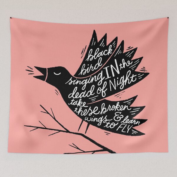 Item preview, black bird designed and sold by Matthew Taylor Wilson.