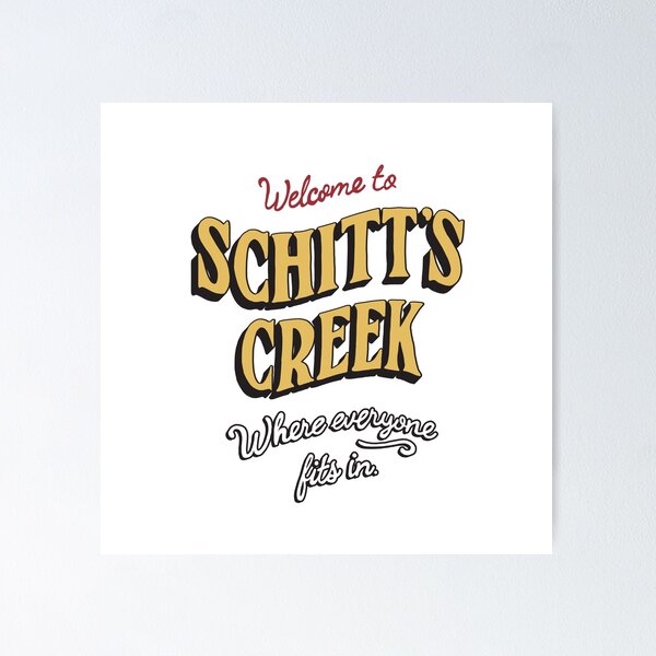 Item preview, Schitt's Creek Welcome Sign designed and sold by Schitt's Creek.
