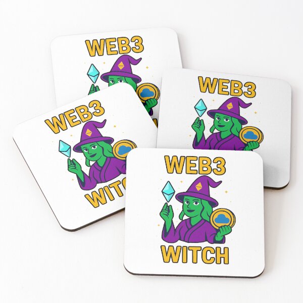Item preview, "Web3 Witch" – Decentralized Sorcery Design designed and sold by BitCrop.