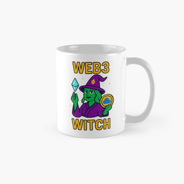 Item preview, "Web3 Witch" – Decentralized Sorcery Design designed and sold by BitCrop.