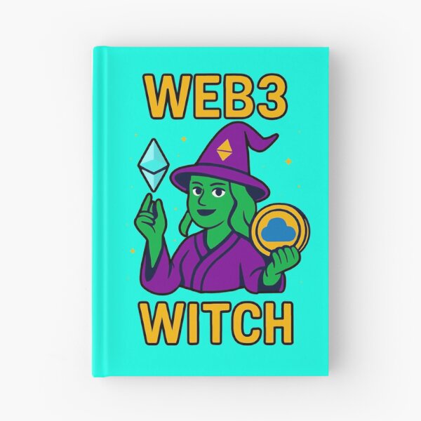 Item preview, "Web3 Witch" – Decentralized Sorcery Design designed and sold by BitCrop.
