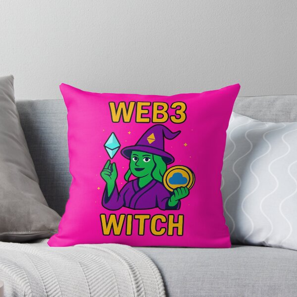 Item preview, "Web3 Witch" – Decentralized Sorcery Design designed and sold by BitCrop.