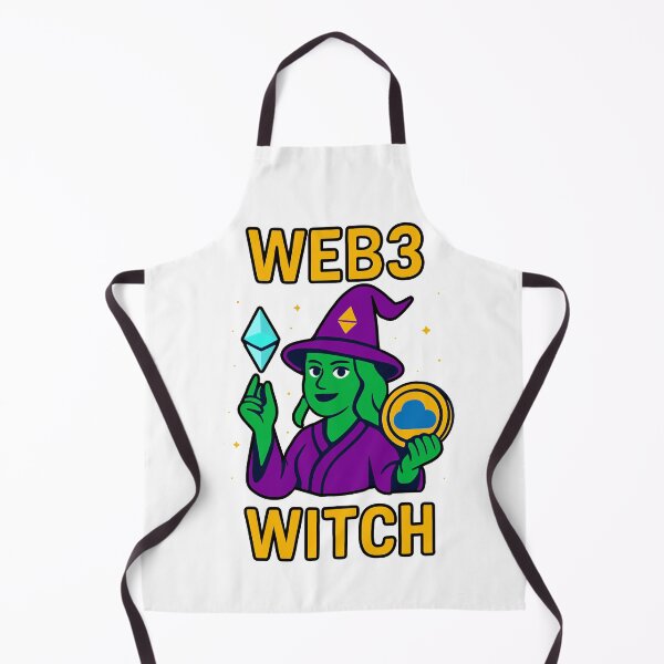 Item preview, "Web3 Witch" – Decentralized Sorcery Design designed and sold by BitCrop.