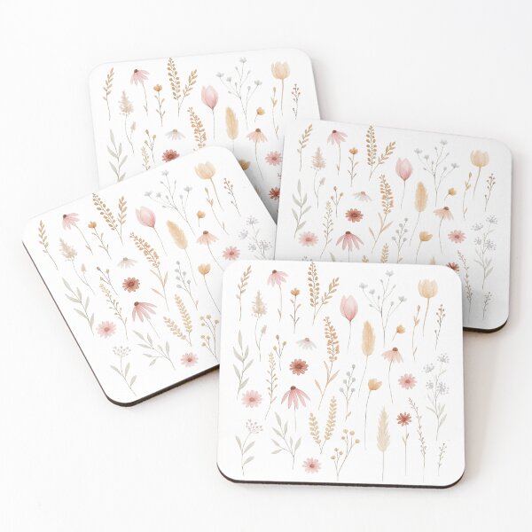 Item preview, Vintage Wildflower Botanical Pattern Illustration designed and sold by ArtfulWeave.