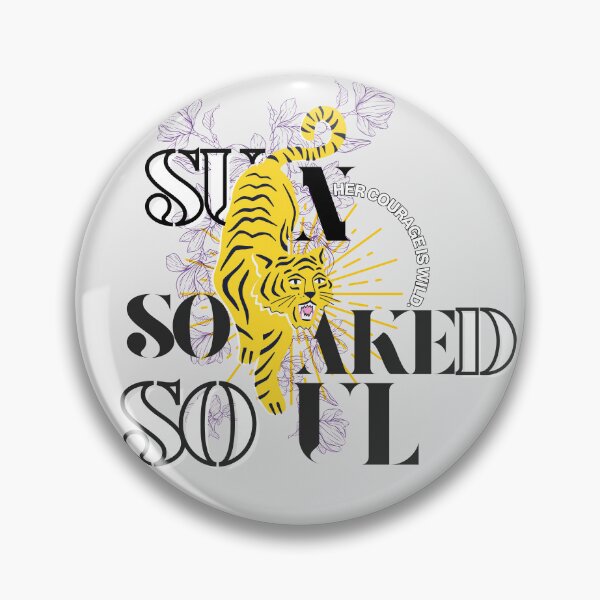 Item preview, Sun-Soaked Soul | Wild Feminine Energy Tiger Art designed and sold by Floraza.