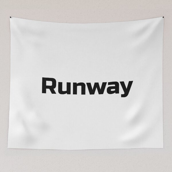 Item preview, RUNWAY — Where Every Journey Begins designed and sold by AirmanTalha.