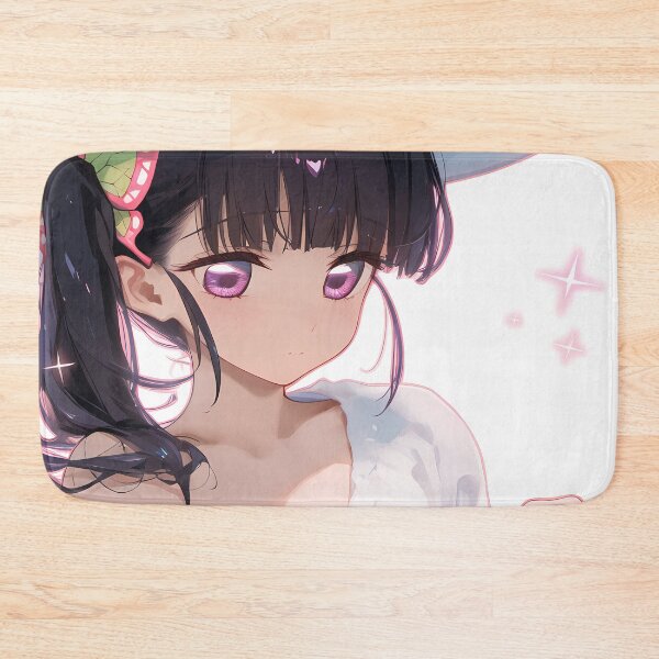 Item preview, Kanao Tsuyuri Demon Slayer Anime Girl White Hat Enchantment designed and sold by juniorcastros.