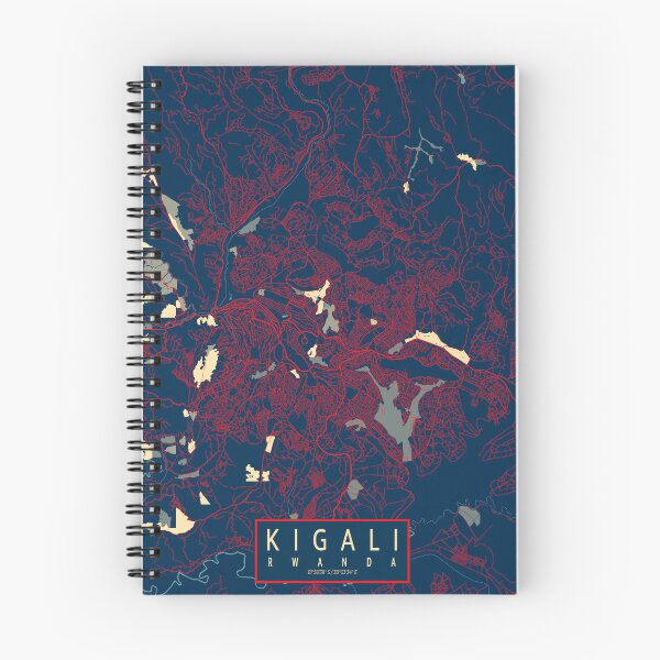 Item preview, Kigali City Map of Rwanda - Hope designed and sold by deMAP.