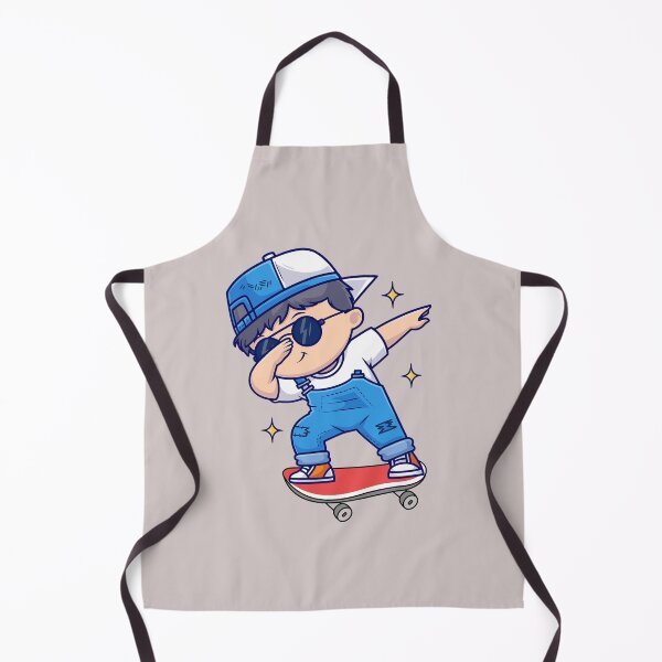 Item preview, Cool Kid Dabbing on Skateboard | Funny Cartoon Boy Illustration designed and sold by PCGraphicStudio.
