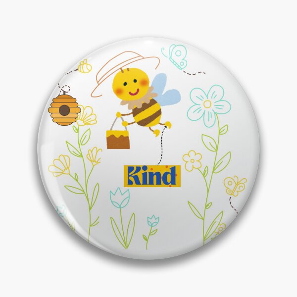 Item preview, bee kind sticker art designed and sold by FASA's ART.