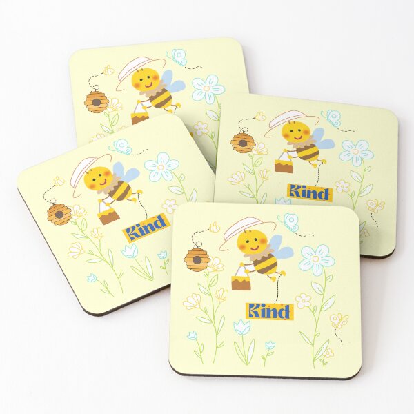 Item preview, bee kind sticker art designed and sold by FASA's ART.