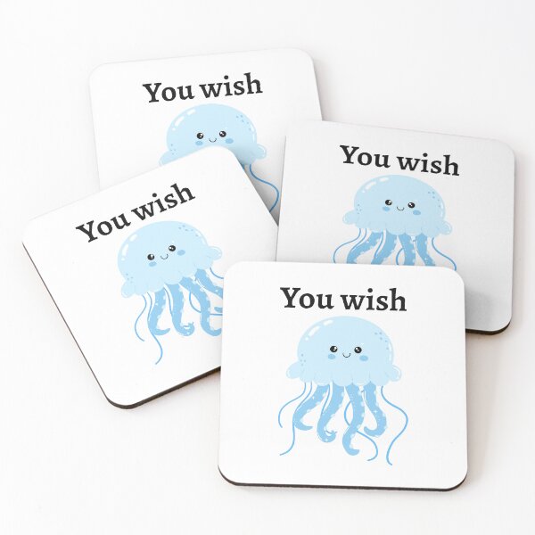 Item preview, You wish jellyfish designed and sold by AhhCrap.