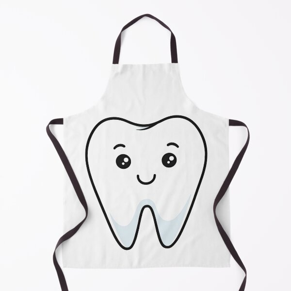 Item preview, Cute Smiling Tooth Character Illustration designed and sold by ArtfulWeave.