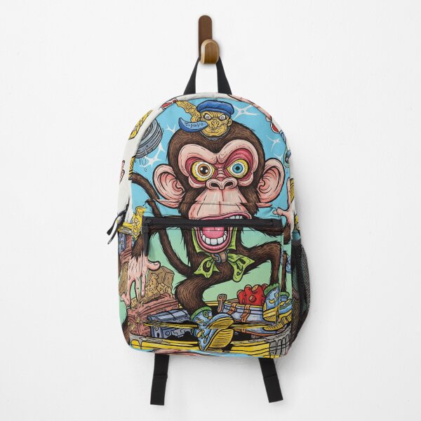 Item preview, ARTIST【COOKIE】crazy monkey Treasure designed and sold by KaleidoKids.