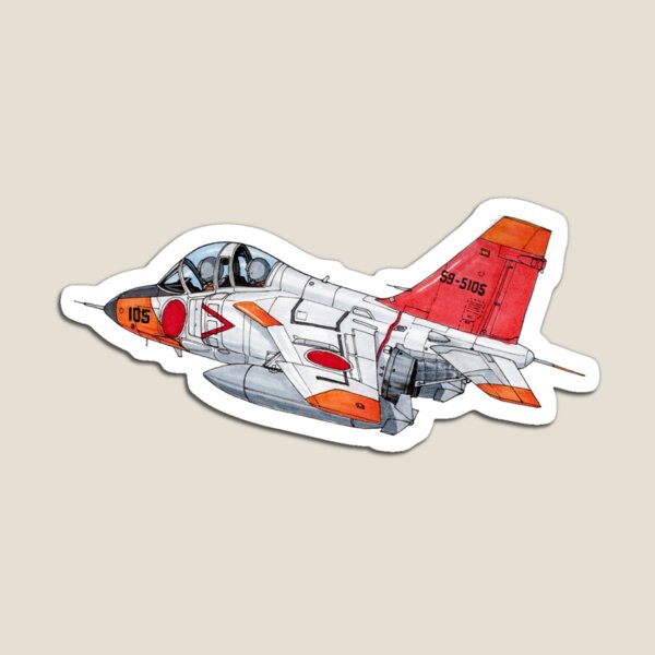 Vista previa del artículo con la obra «Mitsubishi T-2 JASDF», diseñado y vendido por RocketAvArt.